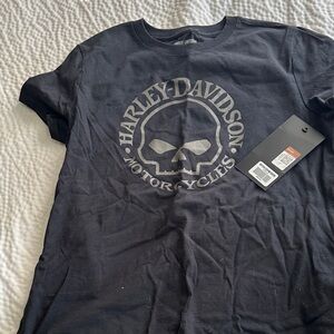 Harley-Davidson Charcoal Skull Tee